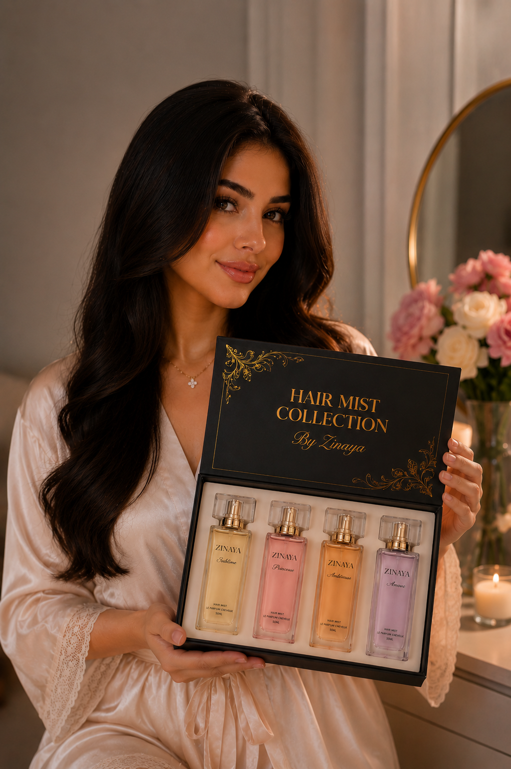 Collection de parfums Zinaya